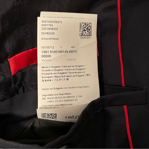 Hugo Boss Jacket in Navy - Picture 11 of 12